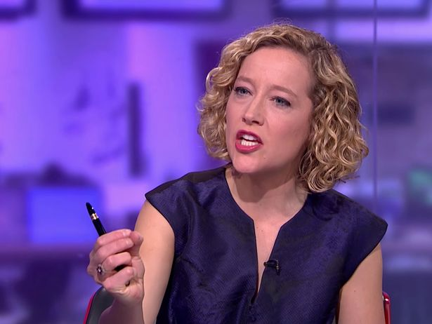 Cathy Newman im Peterson-Interview